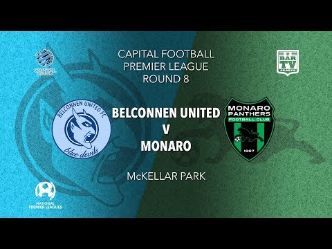 2019 Capital Football Premier League - U20's and 1st Grade Round 8 - Belconnen United v Monaro FC