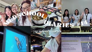 FEU-NRMF MED: new semester in medicine - yl2 🔬 (medschool vlog) | audrey a.