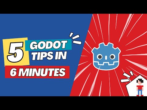5 Godot Tips in 6 MINUTES!
