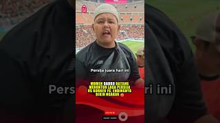 Download lagu HADIR DI STADION JIS, BADRU : DUKUNG PERSIJA, TAPI YANG JUARA PERSIB 😅 #persija#persib#badru mp3