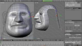 Blender Edge Loops for Head Modeling