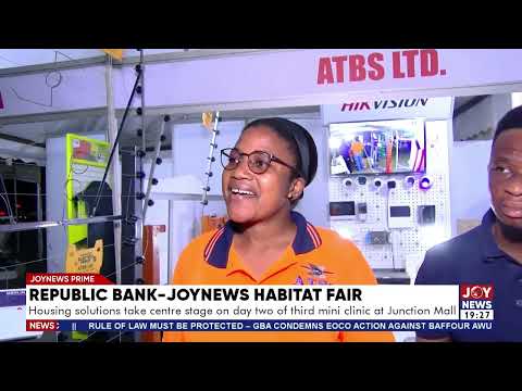 Republic Bank-JoyNews Habitat Fair: Housing solutions take centre stage on day two at Junction Mall