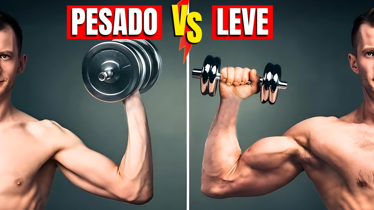 Peso Leve vs Pesado: Qual é melhor para Construir Musculos? baseado na ciência | CORPO HIPERTROFIADO