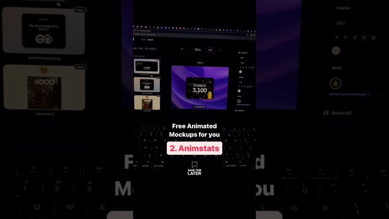 Free Animated Mockups for you... #design #webdesigner  #webdesign