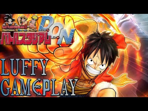 Battle Stadium D.O.N (HD) Luffy Gameplay [1080p 60fps]