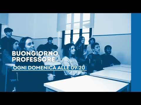 Buongiorno Professore, tutte le domeniche ore 9.20 su Tv2000