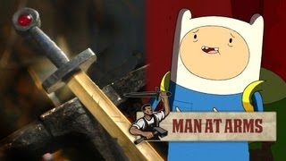 Finn's Golden Sword (Adventure Time) - MAN AT ARMS