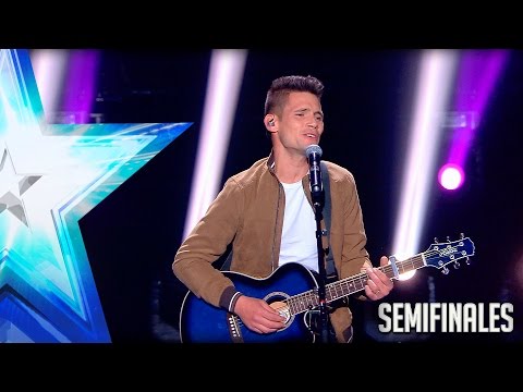 Bruno Sotos sings his most romantic song | Semifinals 1 | Spain's Got Talent 2017