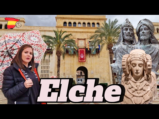 Vídeo relacionado con Amo mi ciudad Elche - Coordenadas de Elche Sudadera con Capucha