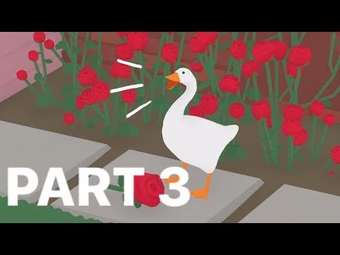 UNTITLED GOOSE GAME (PS4) Gameplay Playthrough Part 3 - BACK GARDENS