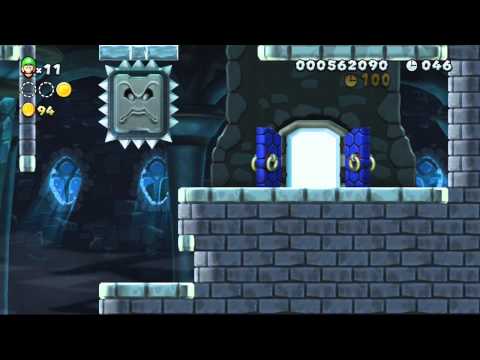 New Super Luigi U   Wendys thwomp castle frosted glacier