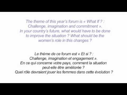 WF Global Meeting 2011 - Pat-Mitchell