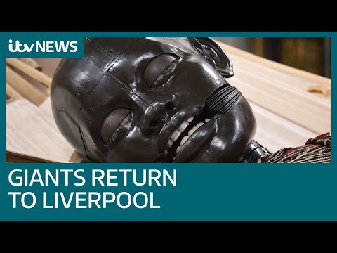 Giant puppets return to Liverpool for the last time | ITV News