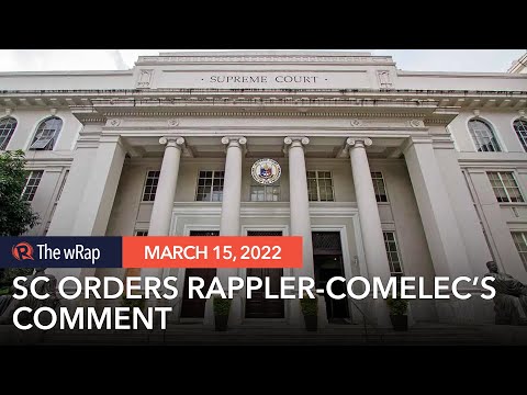 Supreme Court orders Rappler, Comelec to comment on Calida’s petition