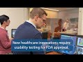 Thumbnail for video with the title: Usability Works at Carilion Clinic