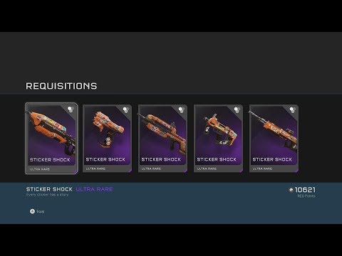 Halo 5 Firefight On Stormbreak. Stickers! (On My Guns)