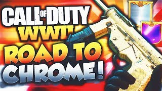ROAD TO CHROME CAMO! (EPISODE 1) WORLD WAR 2 “GOLD GREASE GUN" UNLOCKED! (WW2 Diamond/Chrome)