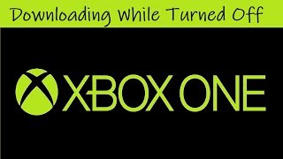 How To Download Games While The Xbox One Is Turned Off