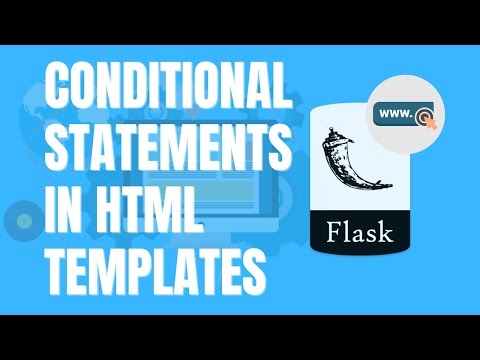 Python Tutorial - Flask for beginners part 4(Using If and Else Statements in rendered HTML template)
