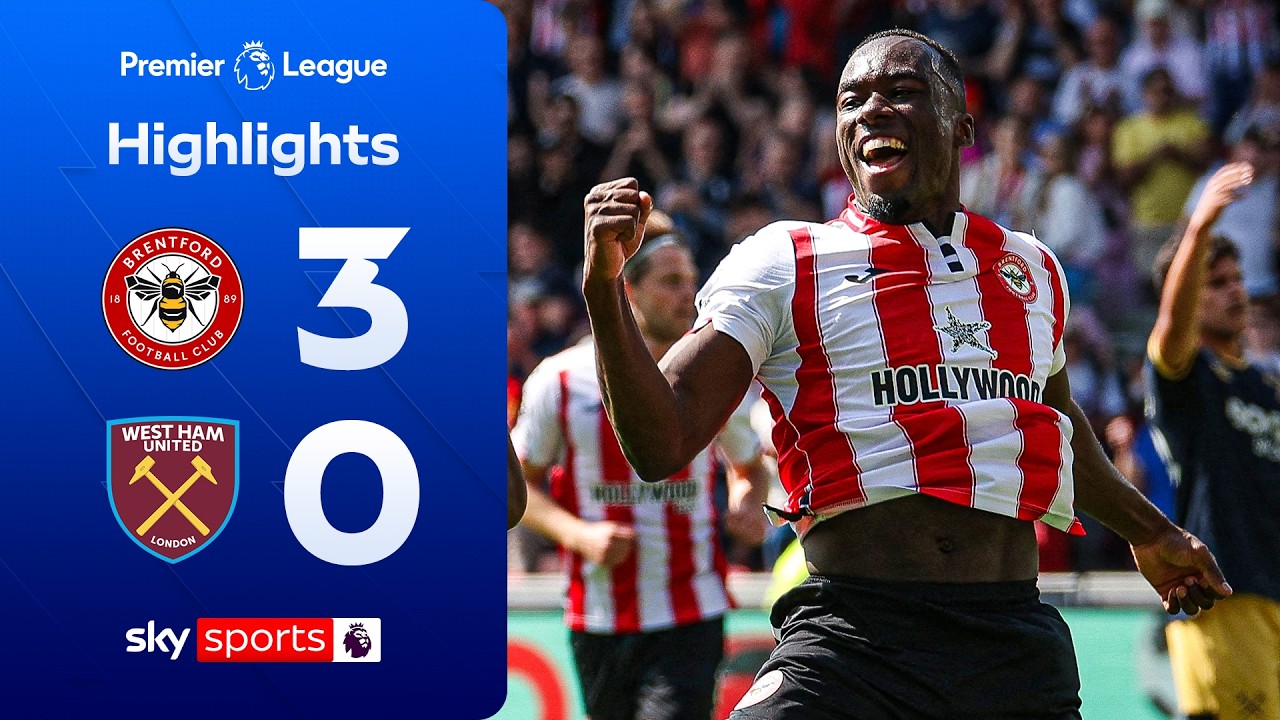 Hammers survival hopes dealt massive blow! | Brentford 3-0 West Ham | Premier League Highlights