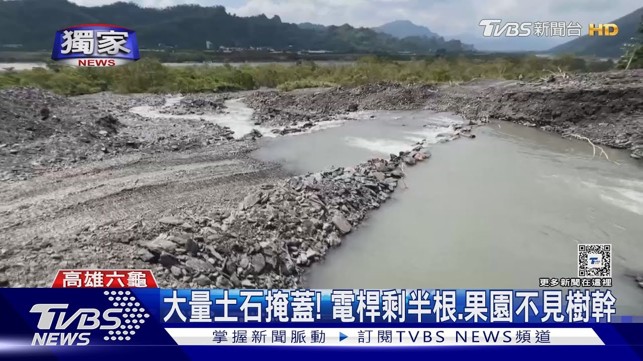 六龜好慘!土石掩路1層樓 高家門前變砂石場