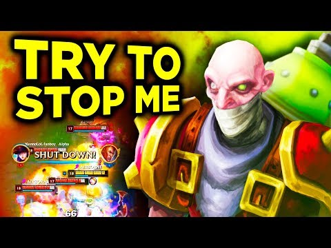 the ABSOLUTE RAID BOSS Singed CANNOT BE STOPPED