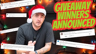 ITS TIME! 12  Days of Christemas Announcement! Giveaway Winners
