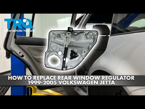 How to Replace Rear Window Regulator 1999-2005 Volkswagen Jetta