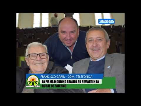 FRANCISCO GARIN   LA FIRMA MONDINO REALIZO SU REMATE EN LA RURAL DE PALERMO