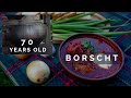 How To Cook Ukrainian Borscht Borsch In Banyak 70 Years Old