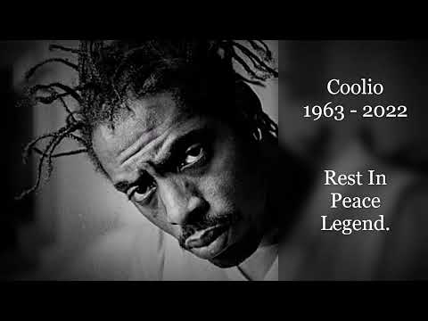 COOLIO - R.I.P. LEGEND - (Hit em high/G'Paradise) REMIX by arcyANC #hiphop #legend #rap #ripcoolio