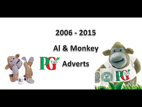 (2006-15) Al & Monkey PG Tips Tea Advert Compilation and Film