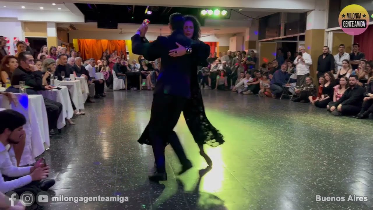 Marcela Durán y Dante Sanchez  - Milonga Gente Amiga -  2022 (3 de 3)