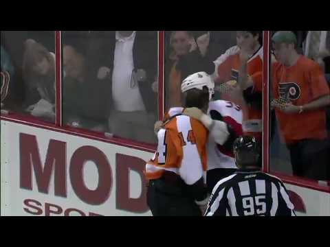 Matt Carkner vs Ian Laperriere