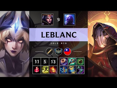 LeBlanc Mid vs Ryze - TW Challenger Patch 25.04
