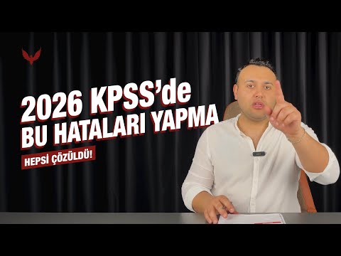 You Won't Get A-Ta-N-A-Z By Making These Mistakes in 2026 KPSS! #2026kpss #2026ags