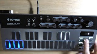 Video thumbnail for Donner B1 Bass Synth & Sequencer REVIEW!  Testing the New Firmware... by MyMusicMasterclass