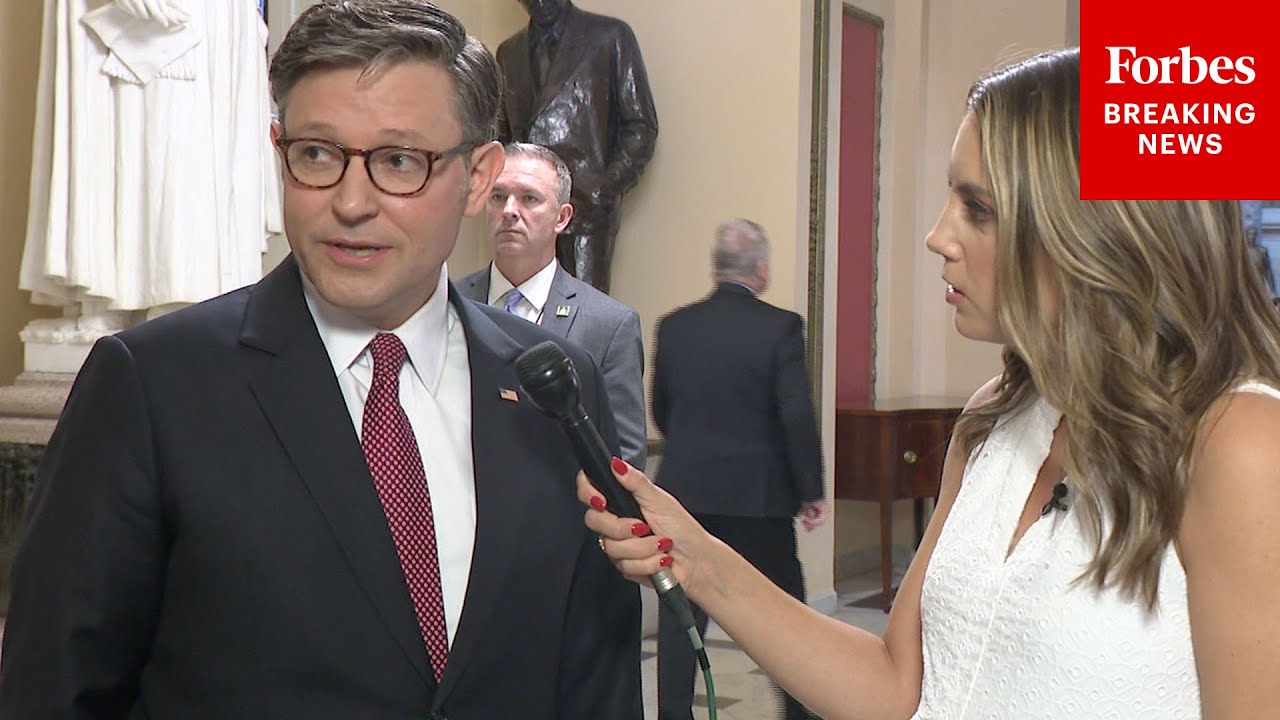 BREAKING NEWS: Speaker Johnson Describes Being In Oval Office When Trump-Musk Feud Erupted