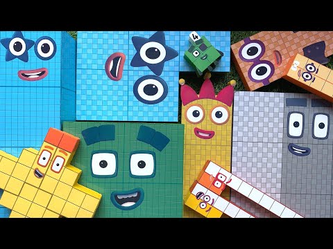 Looking for Numberblocks NEW 5000 5981 puzzle Tetris Shape ASMR  | Numberblocks Satisfying Video