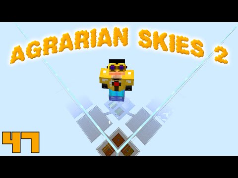 Minecraft Mods Agrarian Skies 2 - GLASS CEILING [E47] (Modded Skyblock)