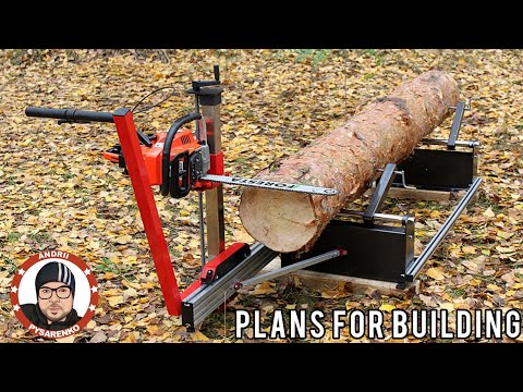 PLANS FOR BUILDING THE BEST PORTABLE CHAINSAW SAWMILL
