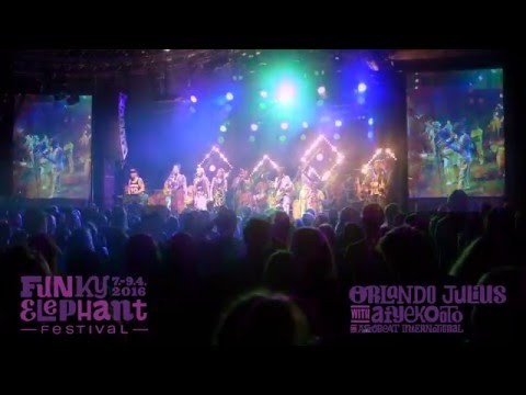 Funky Elephant Festival 2016 //  Orlando Julius w/Aiyekooto & Afrobeat International (NGR/FIN)