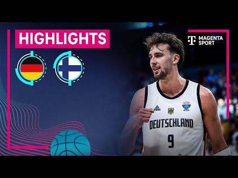 Intensives Halbfinale! Deutschland - Finnland, Highlights | FIBA EuroBasket 2025 | MAGENTA SPORT