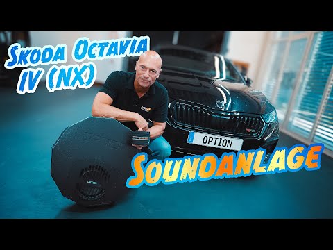 Mega Soundanlage für Skoda Octavia IV mit Subwoofer + Verstärker einbauen