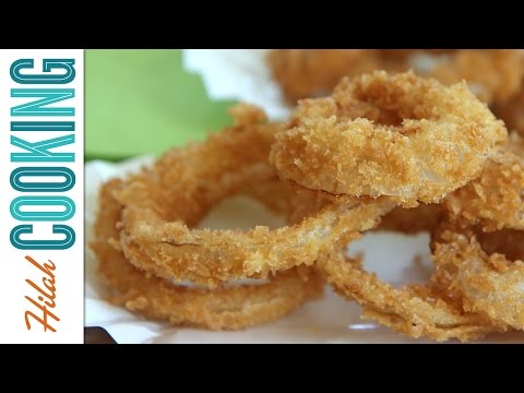 オニオンリングの作り方｜Hilah Cooking (How To Make Onion Rings |  Hilah Cooking)