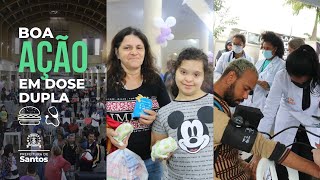 Ações de solidariedade levam lanches e serviços para pessoas em situação de rua em Santos