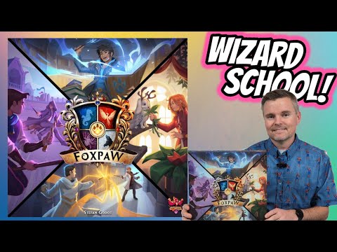 Foxpaw - A Detailed Preview Of This Wizard Schooling Euro Game