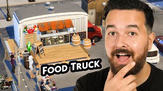 I built a food truck in The Sims 4