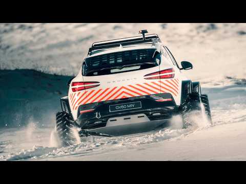 Genesis GV60 MIV: The Ultimate Electric Snow Rescue Vehicle