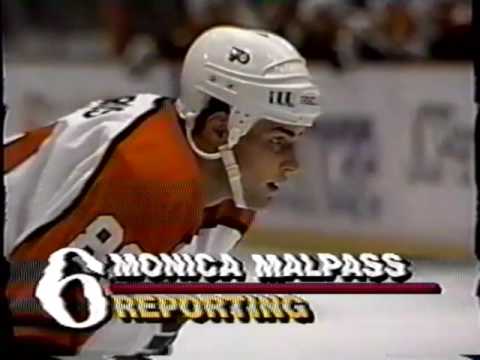 Philadelphia Flyers Lindros 2nd NHL Season 1993-94 goals 36 37 38 39 ABC News House Interview
